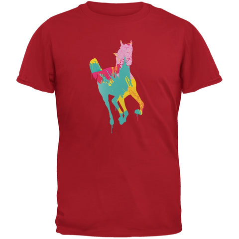 Splatter Horse Red Youth T-Shirt