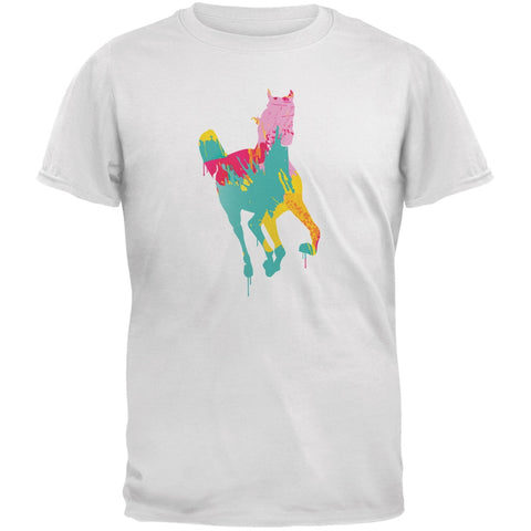 Splatter Horse White Youth T-Shirt