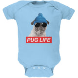 Pug Life Black Baby One Piece