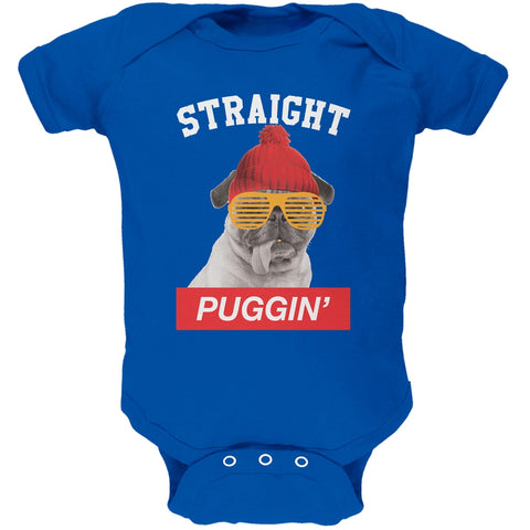 Straight Puggin' Royal Baby One Piece