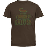 Always Be Yourself Catfish Black Adult T-Shirt