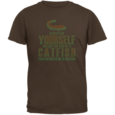 Always Be Yourself Catfish Brown Youth T-Shirt