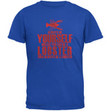 Always Be Yourself Lobster Black Youth T-Shirt