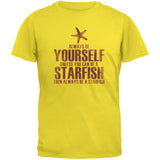 Always Be Yourself Starfish Black Youth T-Shirt