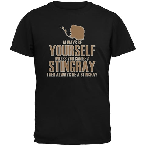 Always Be Yourself Stingray Black Youth T-Shirt