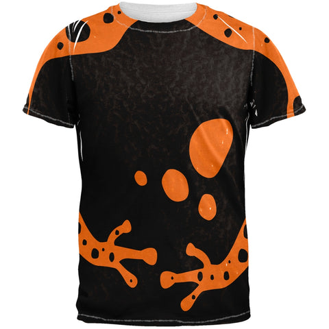 Orange Banded Poison Dart Frog Costume All Over Adult T-Shirt