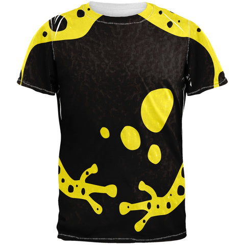 Yellow Banded Poison Dart Frog Costume All Over Adult T-Shirt