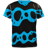 Blue Banded Poison Dart Frog Costume All Over Adult T-Shirt
