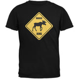 Moose XING Black Adult T-Shirt