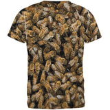 Bees All Over Adult T-Shirt