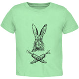 Easter - Jolly Rogers Rabbit Light Blue Toddler T-Shirt