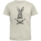 Easter - Jolly Rogers Rabbit Lime Green Adult T-Shirt