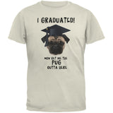 Graduation - Get The Pug Out Grad Irish Green Adult T-Shirt