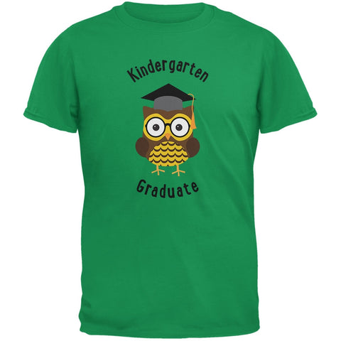 Graduation - Kindergarten Graduate Owl Irish Green Youth T-Shirt