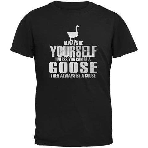 Always Be Yourself Goose Black Youth T-Shirt