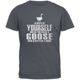 Always Be Yourself Goose Black Youth T-Shirt