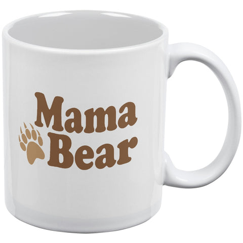 Mothers Day - Mama Bear White All Over Coffee Mug