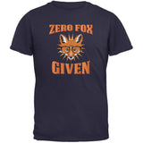 Zero Fox Given Black Adult T-Shirt