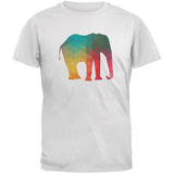 Elephant Geometric Navy Youth T-Shirt