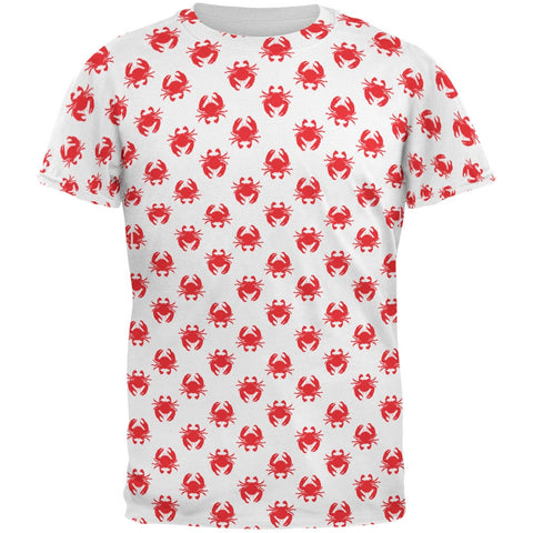 Crab All Over Adult T-Shirt