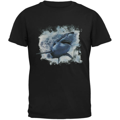 Great White Shark Black Youth T-Shirt