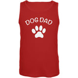 Father's Day Dog Dad Black Adult Tank Top