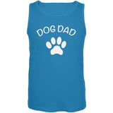 Father's Day Dog Dad Black Adult Tank Top