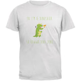 Ya I'm a Dinosaur - Goofy Black Adult T-Shirt