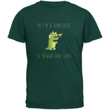 Ya I'm a Dinosaur - Goofy Black Youth T-Shirt