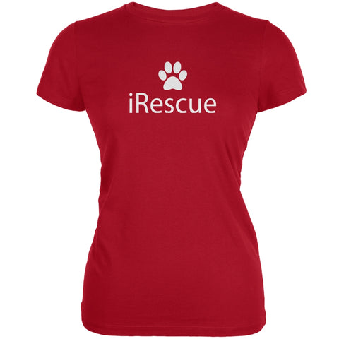 iRescue Red Juniors Soft T-Shirt
