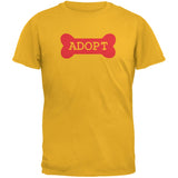 Adopt Bone Black Adult T-Shirt