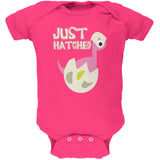 Just Hatched Baby Girl Black Soft Baby One Piece