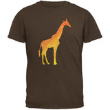 African Spirit Animal Giraffe Black Youth T-Shirt