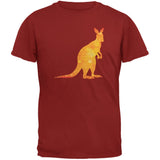 Australian Spirit Animal Kangaroo Brown Youth T-Shirt