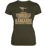 Always Be Yourself Kangaroo Army Juniors Soft T-Shirt