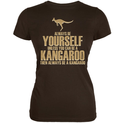 Always Be Yourself Kangaroo Army Juniors Soft T-Shirt