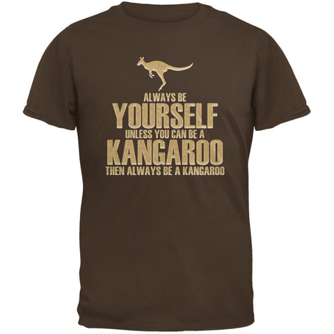 Always Be Yourself Kangaroo Brown Youth T-Shirt