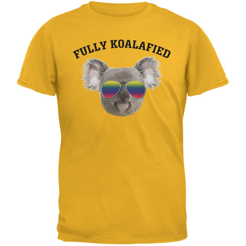 Fully Koalafied Gold Adult T-Shirt