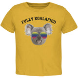 Fully Koalafied Gold Toddler T-Shirt