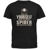 Always Be Yourself Spider Black Youth T-Shirt