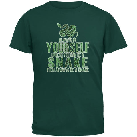 Always Be Yourself Snake Forest Green Youth T-Shirt