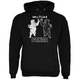 Let's Make A Panda Funny Charcoal Heather Adult Hoodie
