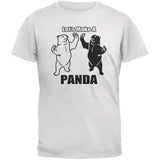 Let's Make A Panda Funny Dark Heather Adult T-Shirt