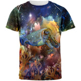 Cuttlefish IN SPACE All Over Adult T-Shirt