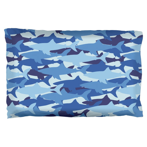 Shark Camo Pillow Case