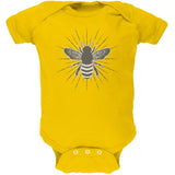 Bumble Bee Rays White Soft Baby One Piece