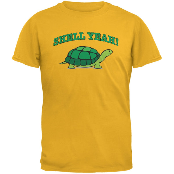 Shell Yeah Gold Adult T-Shirt – AnimalWorld.com