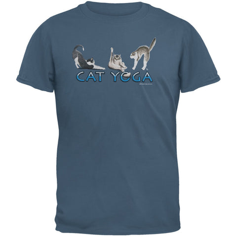 Cat Yoga Adult T-Shirt