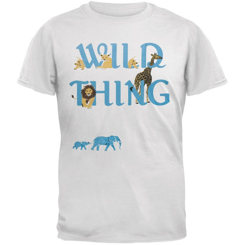 Wild Thing Safari Animals Adult T-Shirt