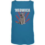 4th of July Meowica Adult Tank Top